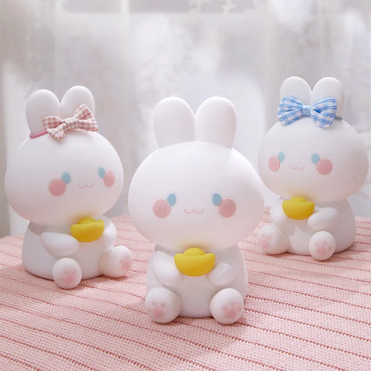 Kawaii Bunny Night Light – Cute Soft Glow Bedside Lamp | Nursery & Bedroom Decor