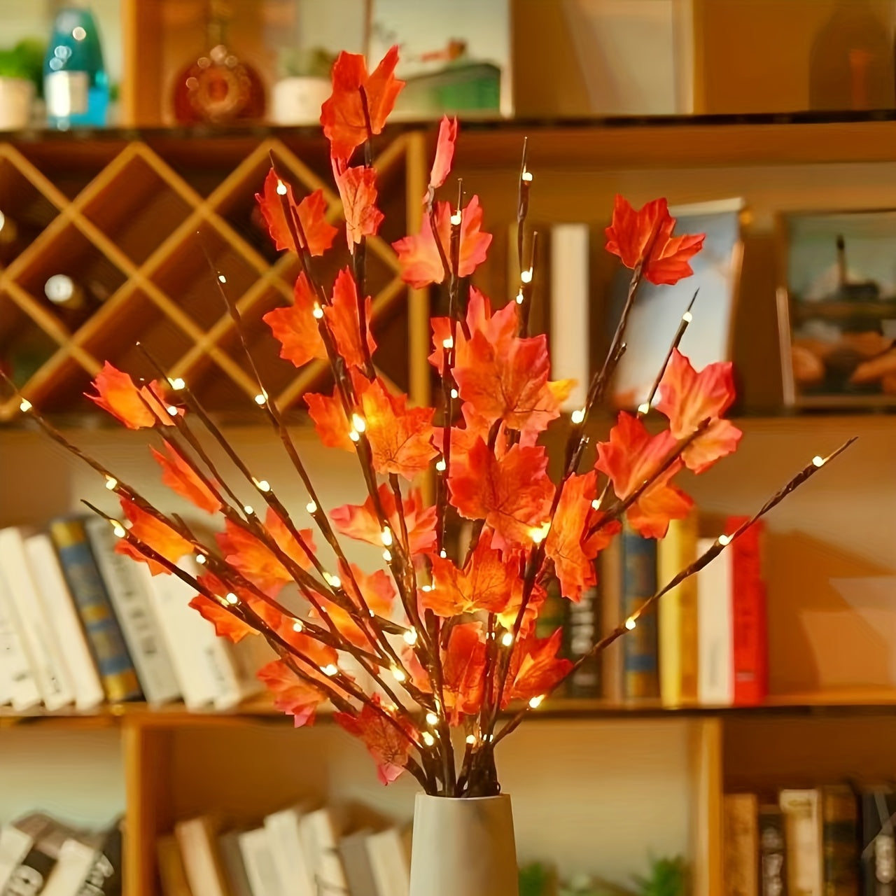 Artificial Tree Branch LED Lights — Set of 2 | Vase Filler Decorative Lights