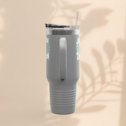 Dragon Insulated Travel Mug | 40oz | Awaken The Dragon | Perfect for Coffee Lovers, Eco-Friendly Designs