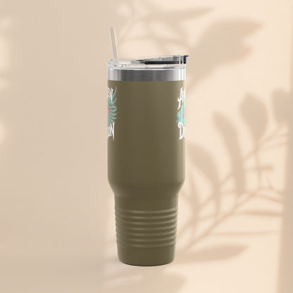 Dragon Insulated Travel Mug | 40oz | Awaken The Dragon | Perfect for Coffee Lovers, Eco-Friendly Designs