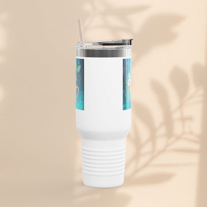 Charming Mermaid Insulated Travel Mug, 40oz - Perfect for Road Trips, Beach Days, and Gifts for Ocean Lovers, Travel Mug, Unique [...]