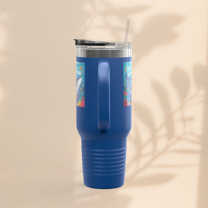 Feeling Whaley Good Insulated Travel Mug, 40oz