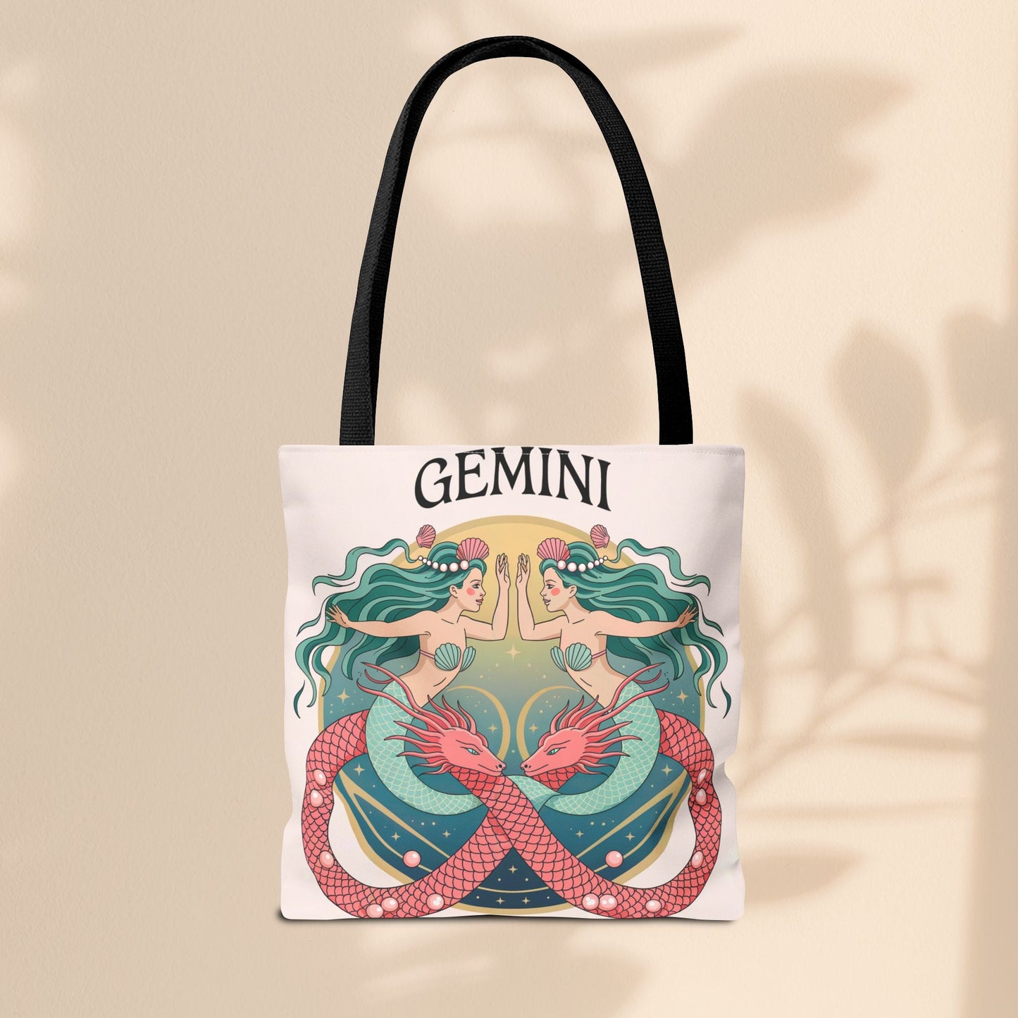 Gemini Zodiac Tote Bag, Astrological Bag, Personalized Gift, Astrology Lover, Horoscope Accessory, Birthday Present