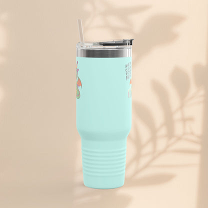 Dragon Insulated Travel Mug, 40oz, Dragon Birthday Tumbler