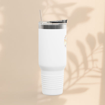 Best Daddy Ever Insulated Travel Mug - 40oz Coffee Cup for Dad's Daily Adventures