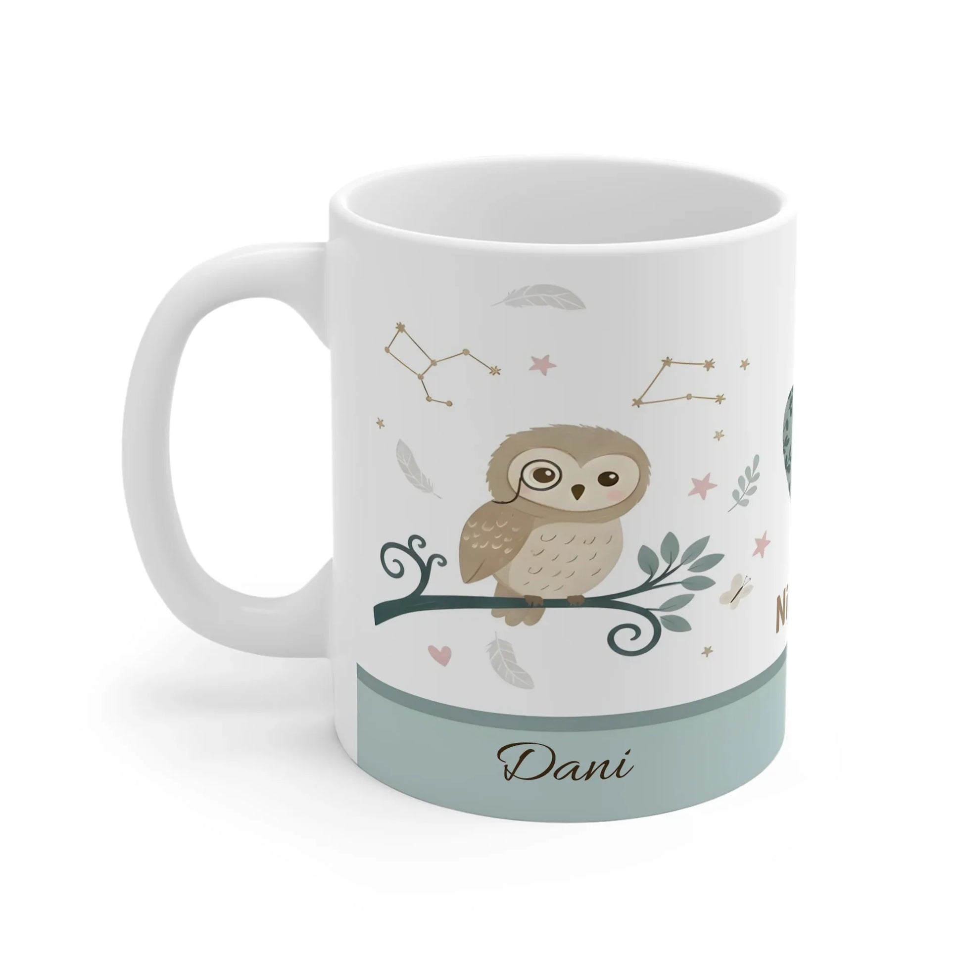 Night Owl Mug - Personalized Woodland Constellation Coffee & Tea Gift - Dream Dragons