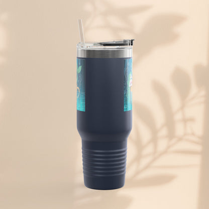 Charming Mermaid Insulated Travel Mug, 40oz - Perfect for Road Trips, Beach Days, and Gifts for Ocean Lovers, Travel Mug, Unique [...]