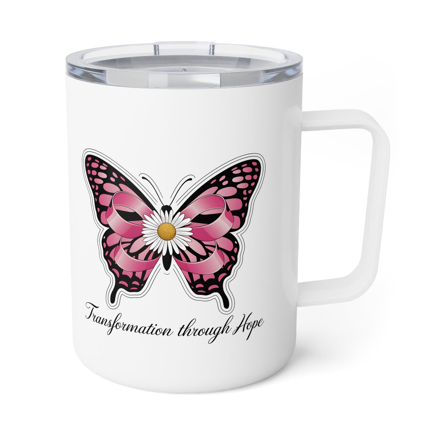 Coffee Mug - Transformation Through Hope, 10oz Insulated