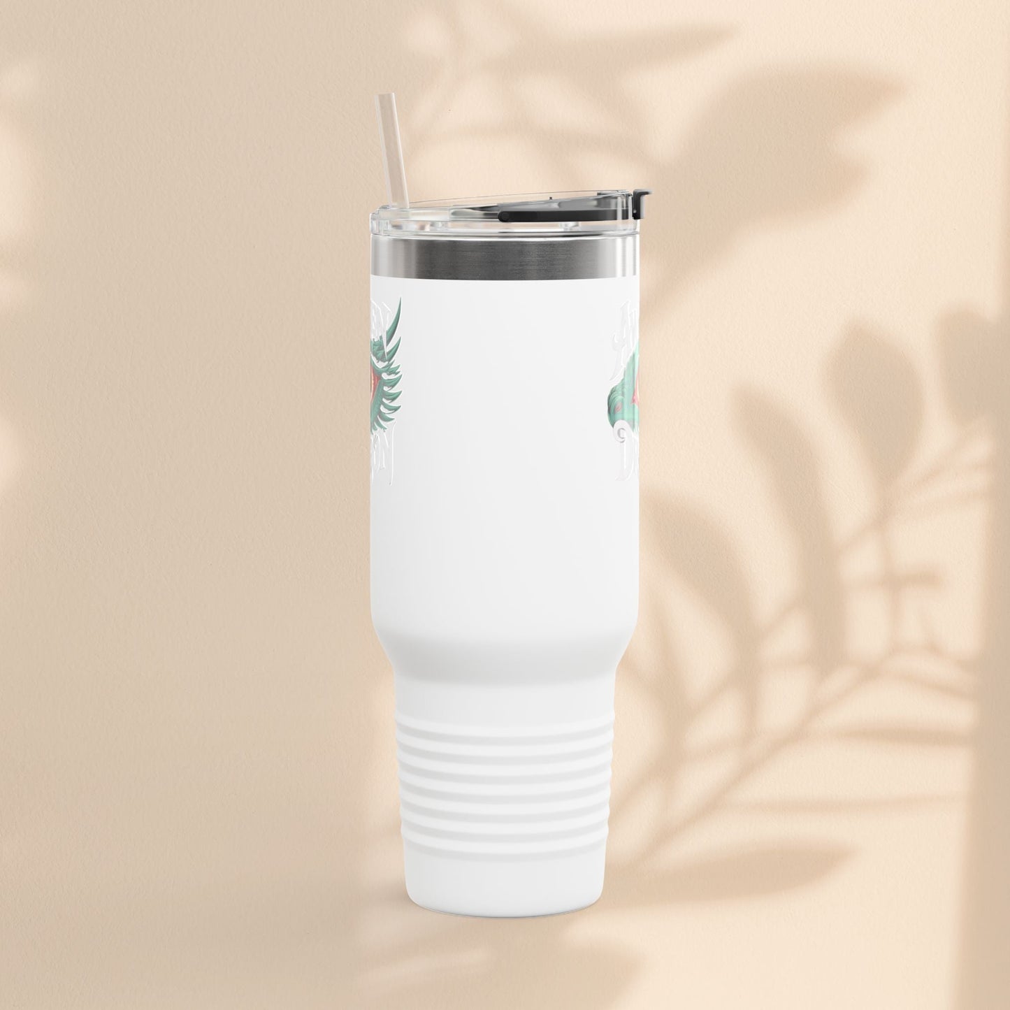 Dragon Insulated Travel Mug | 40oz | Awaken The Dragon | Perfect for Coffee Lovers, Eco-Friendly Designs