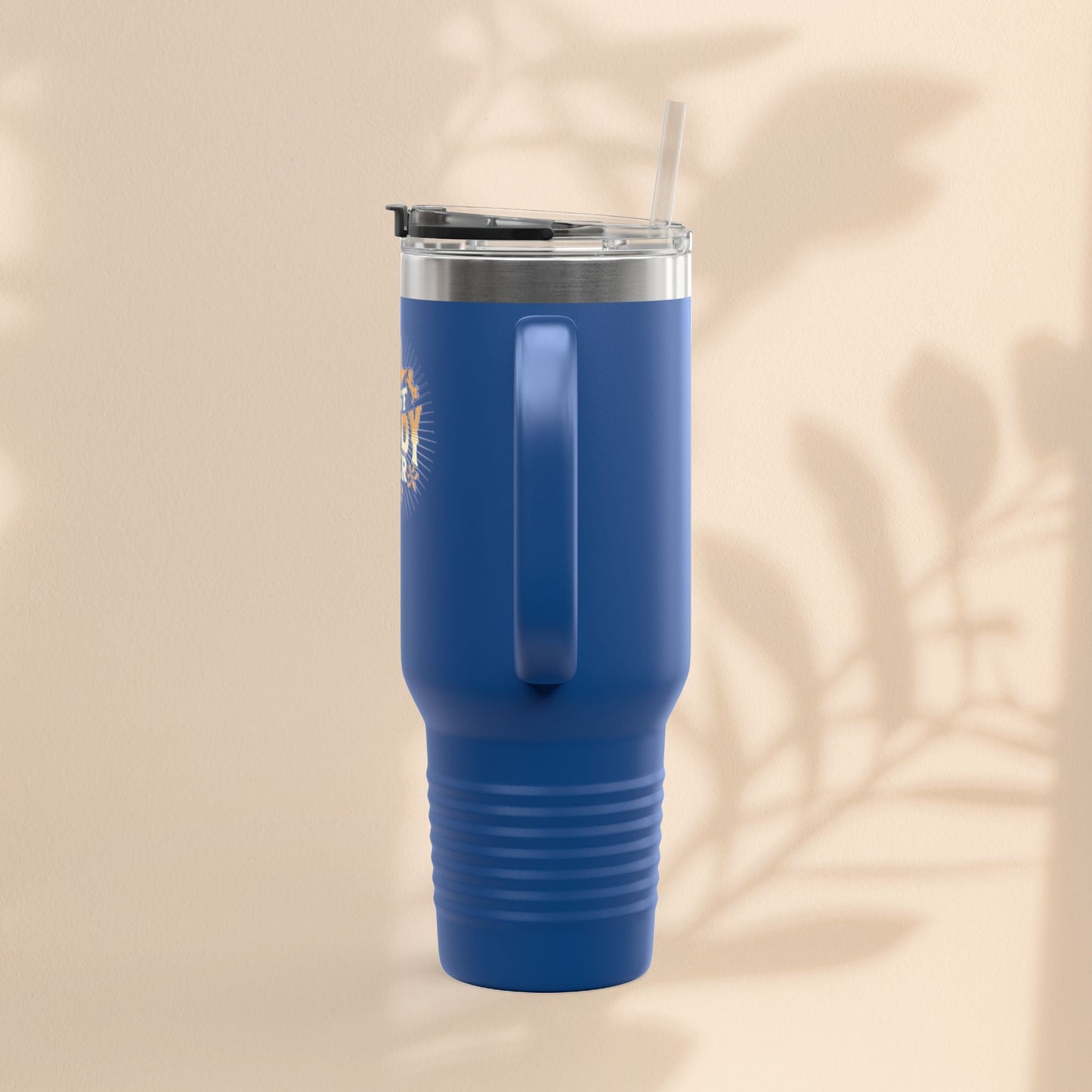 Best Daddy Ever Insulated Travel Mug - 40oz Coffee Cup for Dad's Daily Adventures