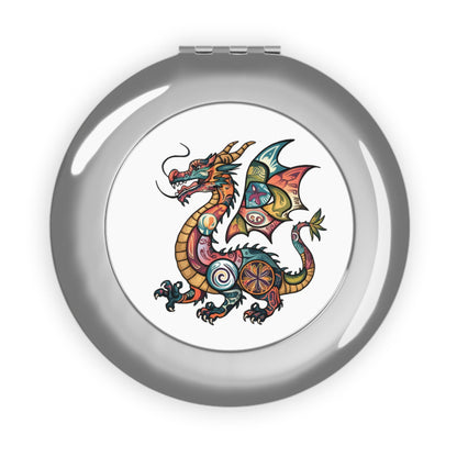 Compact Travel Mirror - Dragon Crest