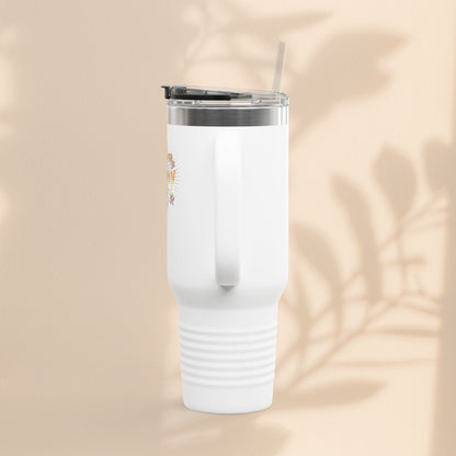 Best Daddy Ever Insulated Travel Mug - 40oz Coffee Cup for Dad's Daily Adventures