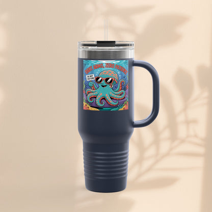 Eight Arms Zero Patience Insulated Travel Mug, 40oz