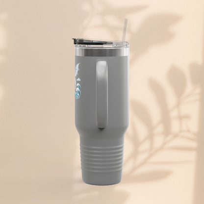 Dragon Insulated Travel Mug - Perfect for Adventure Lovers, Camping, Road Trips, Gifts for Friends, Motivational Designs