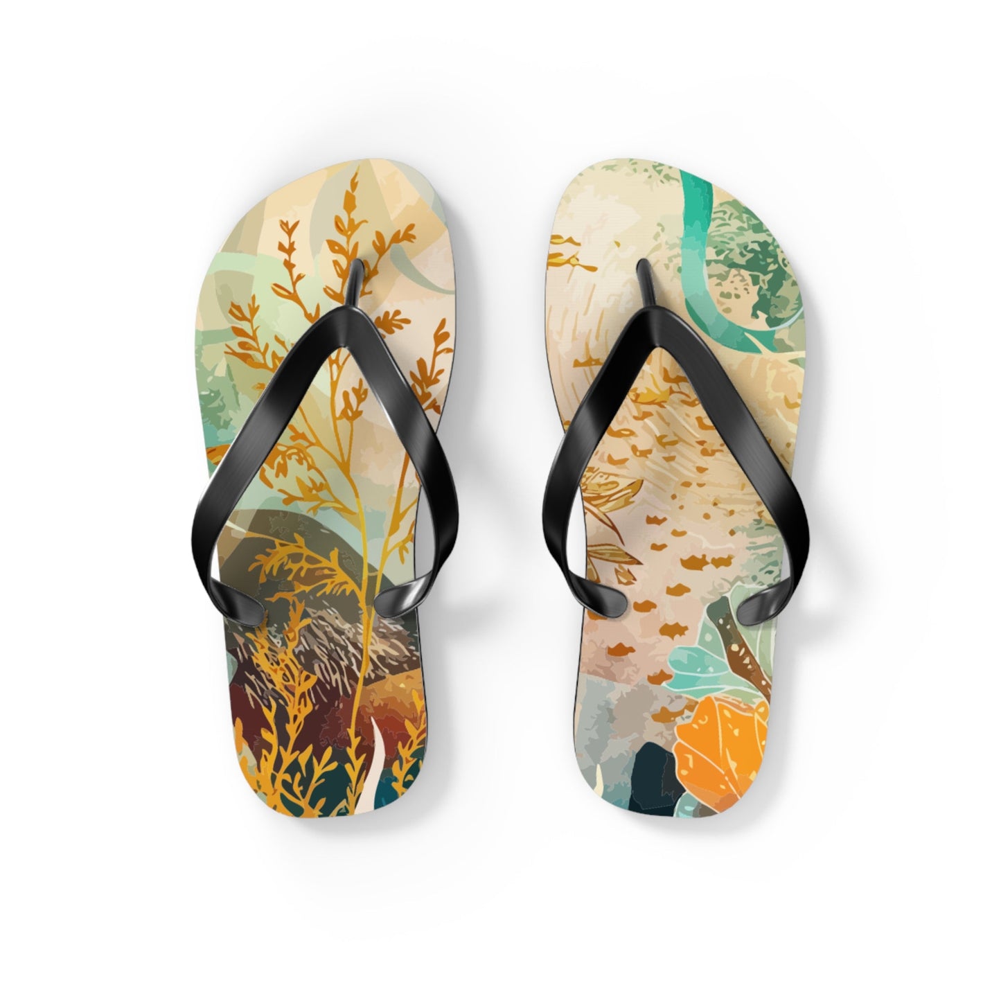 Flip Flops - Marine Mosaic