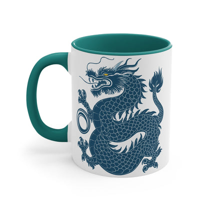 11oz Accent Mug - Azure Creature