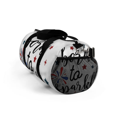 Born to Sparkle Duffel Bag – Stylish Gym and Travel Bag