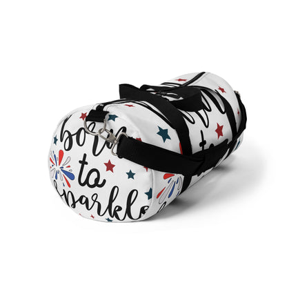 Born to Sparkle Duffel Bag – Stylish Gym and Travel Bag