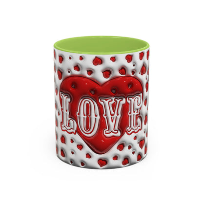 Accent Coffee Mug  - LOVE MUG