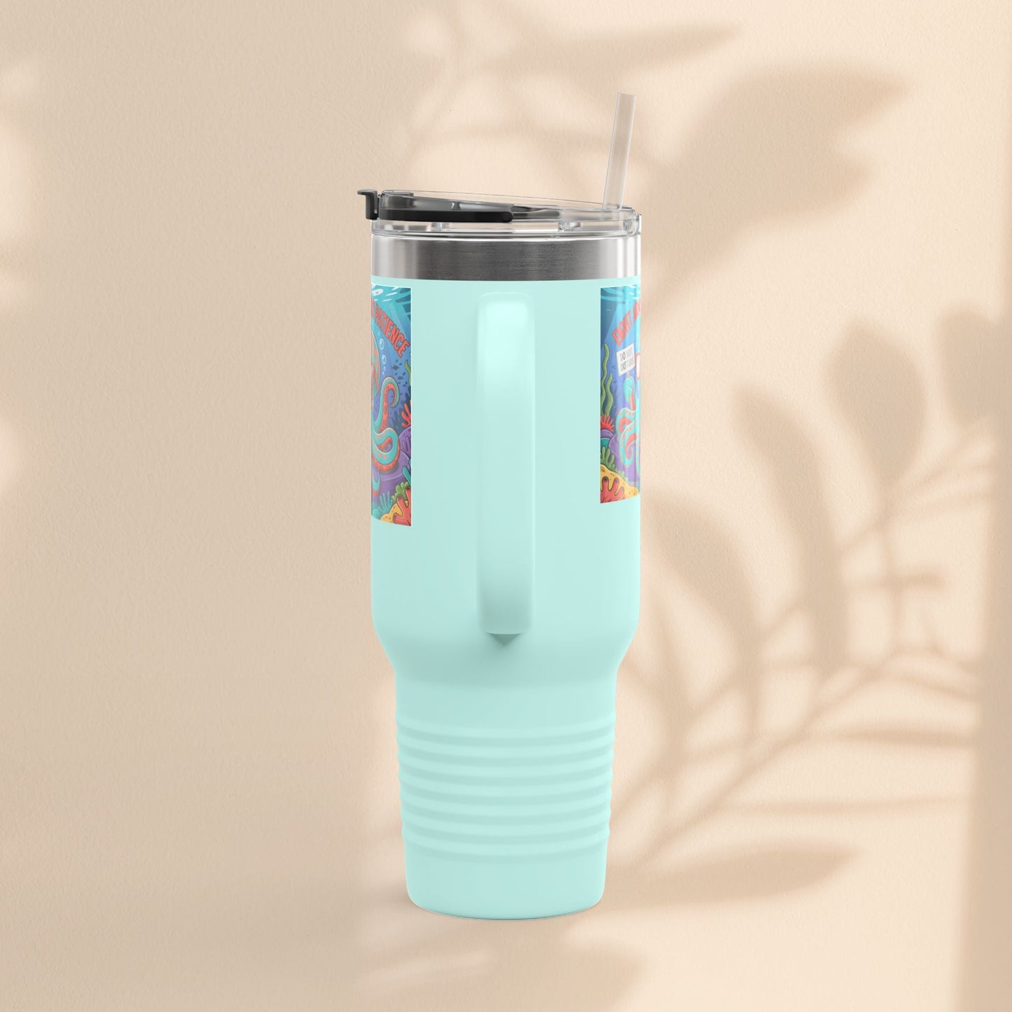 Eight Arms Zero Patience Insulated Travel Mug, 40oz