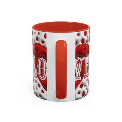 Accent Coffee Mug  - LOVE MUG