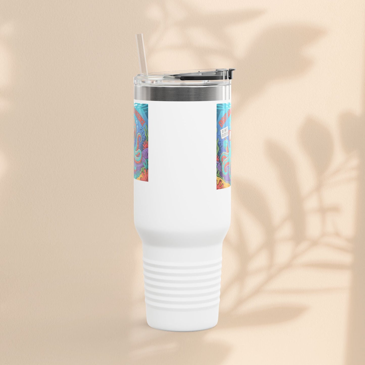 Eight Arms Zero Patience Insulated Travel Mug, 40oz