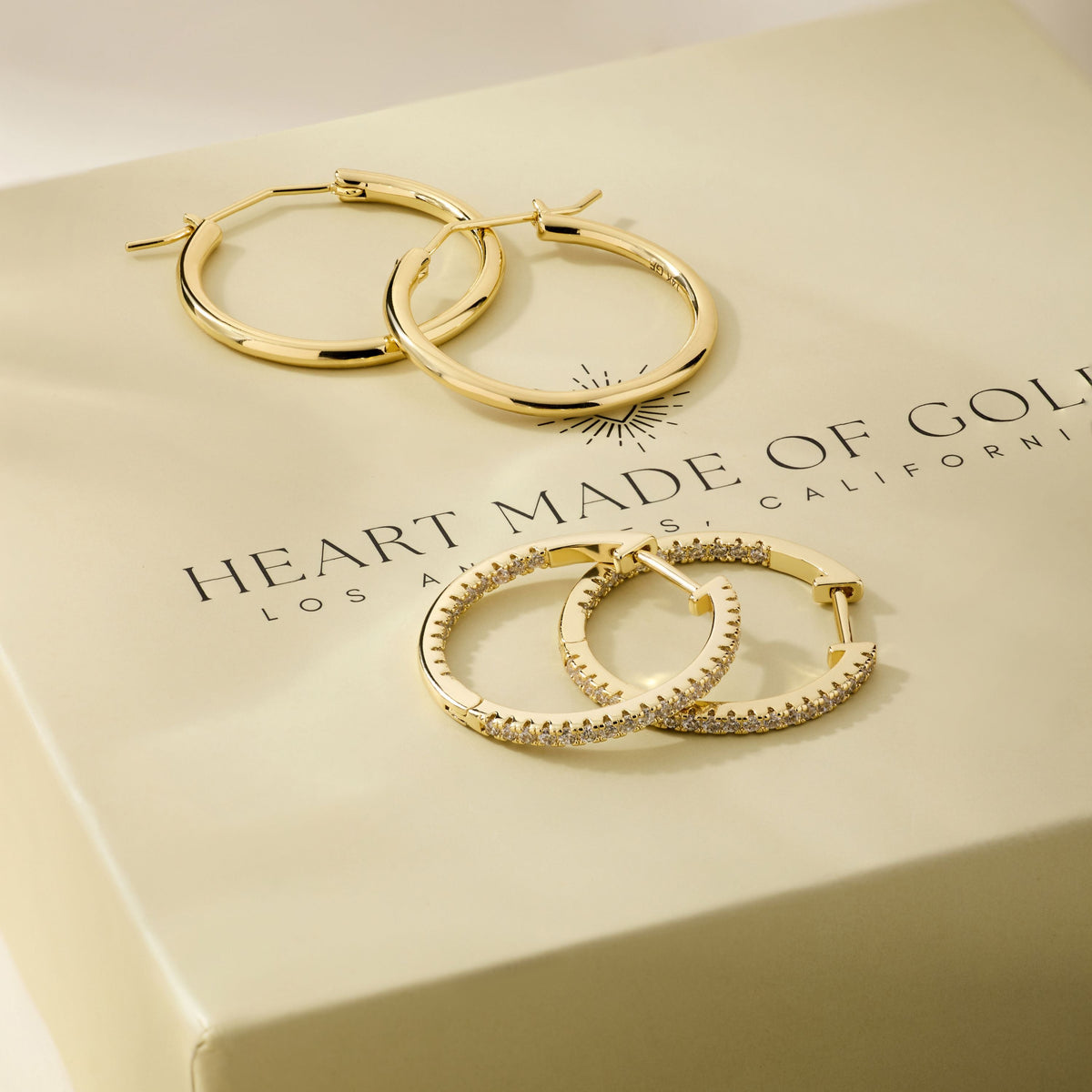 Medium Hoop Set