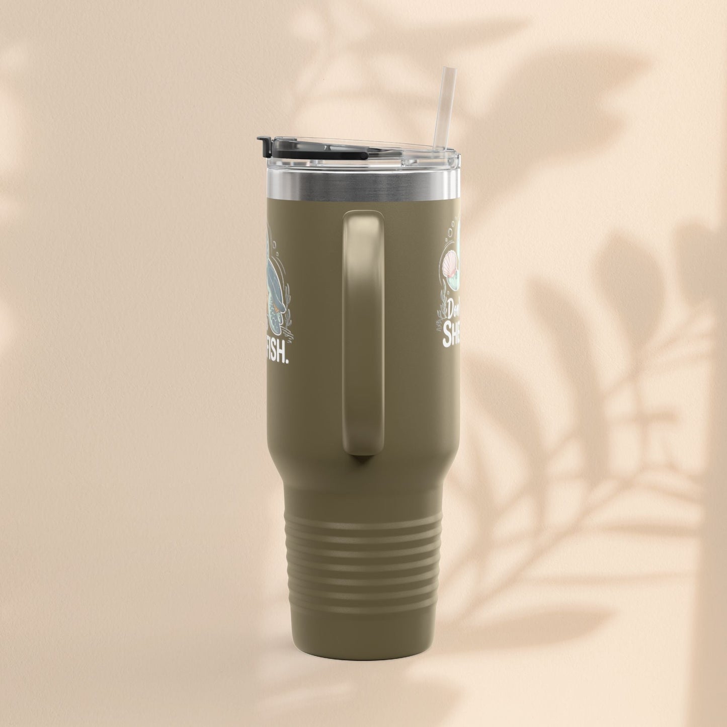 Don't Be Shellfish Insulated Travel Mug, 40oz