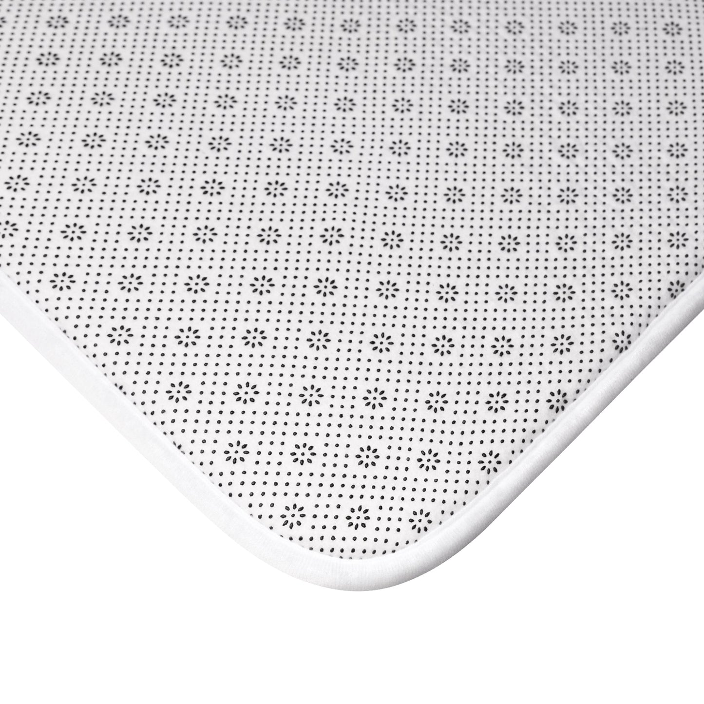 Octopus Tentacle Bath Mat – Dramatic Teal & White Close-Up Macro Art | Memory Foam Anti-Slip | 24” × 17” | Dark Coastal Gothic Ocean Bathroom Decor