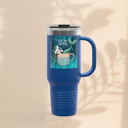 Charming Mermaid Insulated Travel Mug, 40oz - Perfect for Road Trips, Beach Days, and Gifts for Ocean Lovers, Travel Mug, Unique [...]