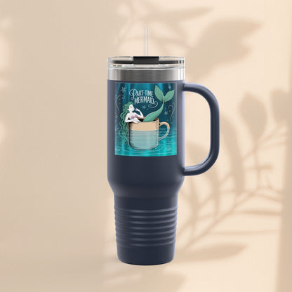 Charming Mermaid Insulated Travel Mug, 40oz - Perfect for Road Trips, Beach Days, and Gifts for Ocean Lovers, Travel Mug, Unique [...]