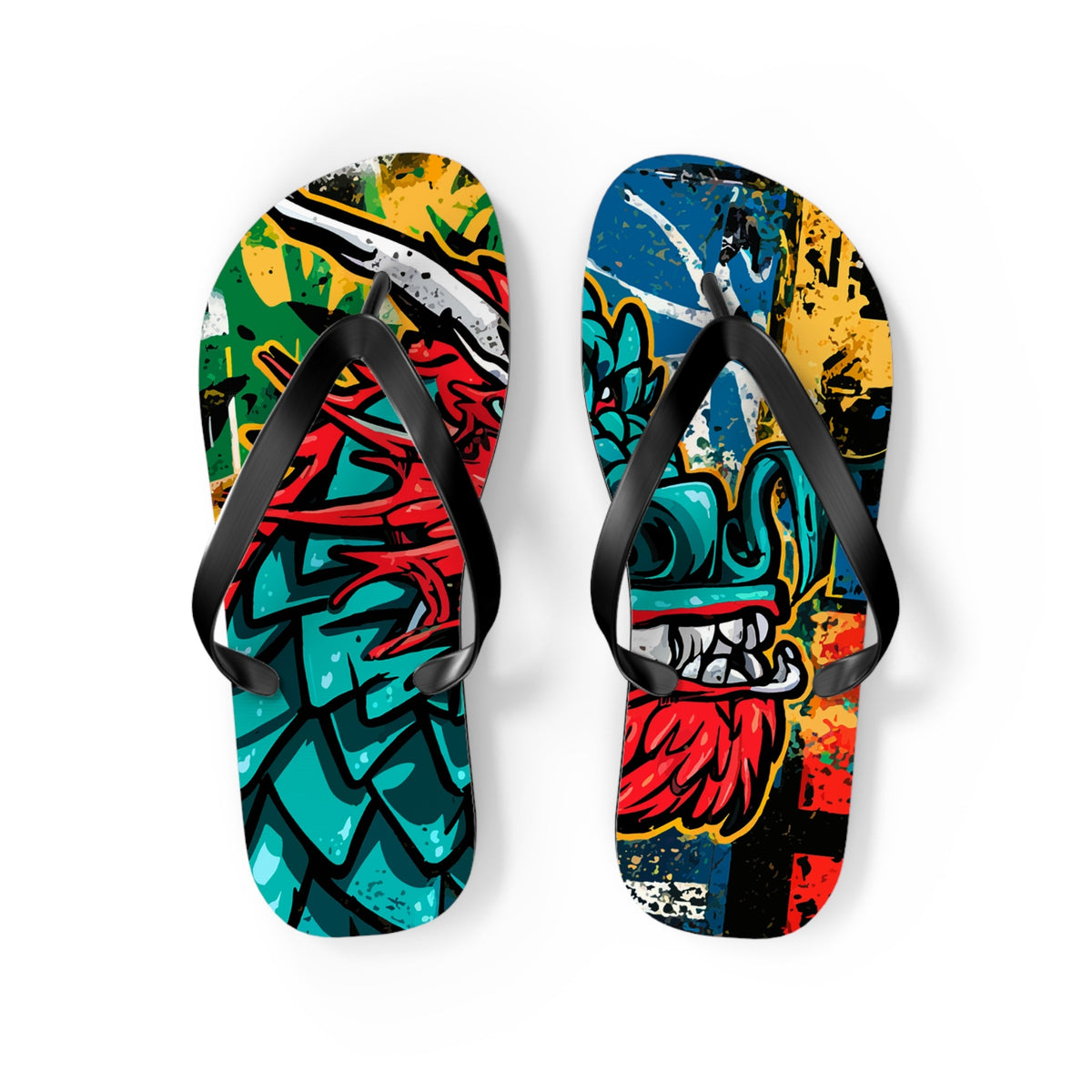 Street Dragon Flip Flops – Urban Dragon Beach Sandals