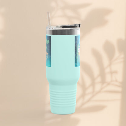Charming Mermaid Insulated Travel Mug, 40oz - Perfect for Road Trips, Beach Days, and Gifts for Ocean Lovers, Travel Mug, Unique [...]