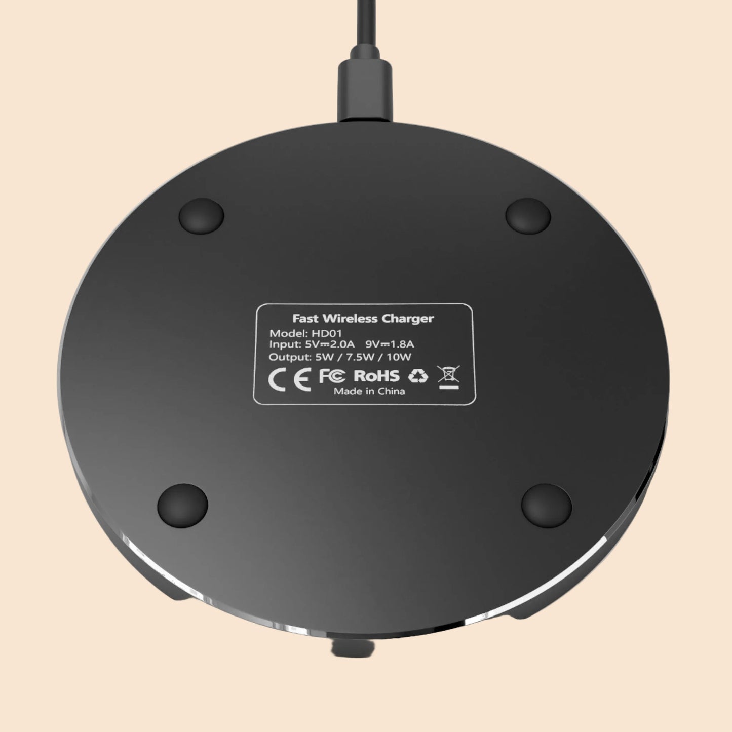 Libra Dragon Wireless Charger - Zodiac Dragon Fantasy Qi Charging Pad, Libra Birthday Gift for Dragon Lovers and Astrology Fans