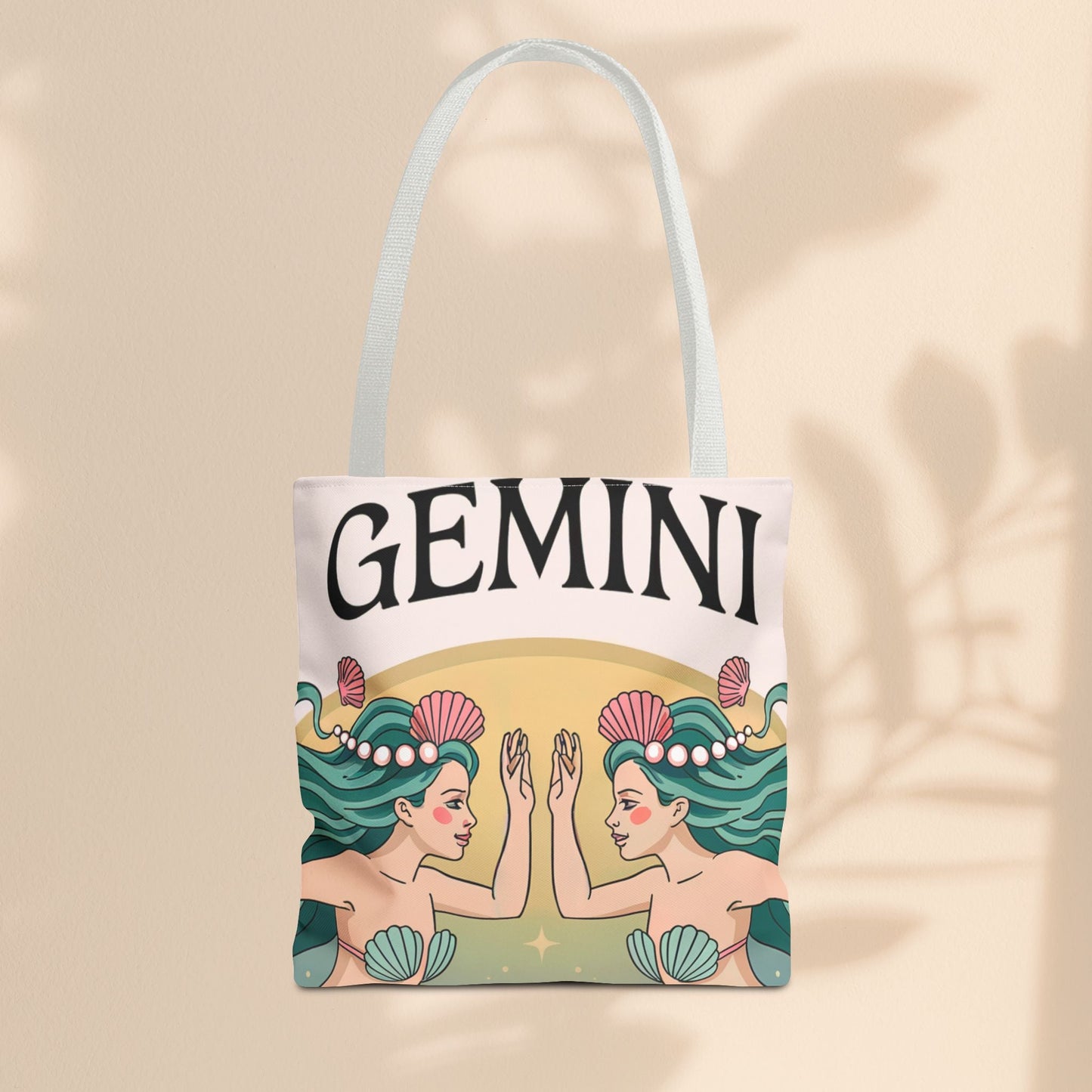 Gemini Zodiac Tote Bag, Astrological Bag, Personalized Gift, Astrology Lover, Horoscope Accessory, Birthday Present