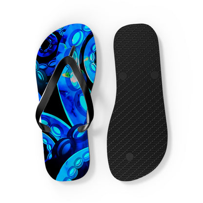 Octopus Delight Flip Flops – Colorful Ocean Beach Sandals