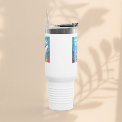 Feeling Whaley Good Insulated Travel Mug, 40oz