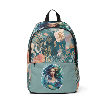 Fabric Backpack - Mermaid Vibes