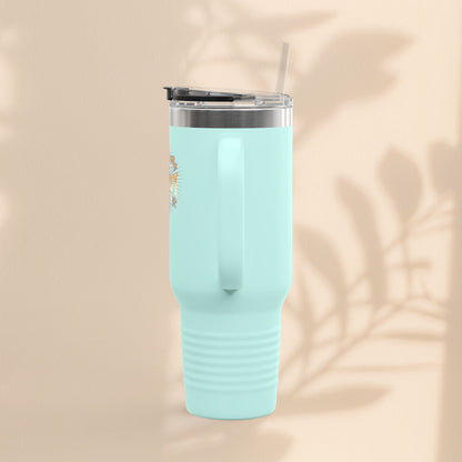 Best Daddy Ever Insulated Travel Mug - 40oz Coffee Cup for Dad's Daily Adventures