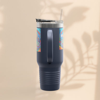 Eight Arms Zero Patience Insulated Travel Mug, 40oz