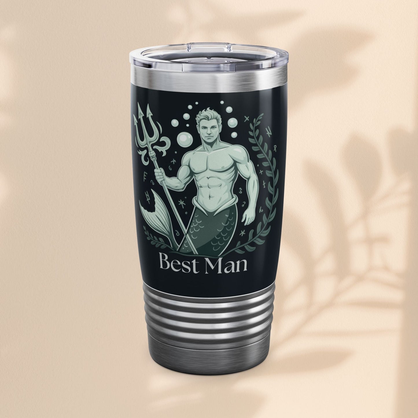 Best Man Ringneck Tumbler, 20oz | Personalized Gifts for Best Man, Wedding, Bridal Party, Unique Drinkware