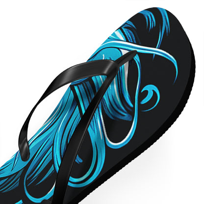 Majestic Reign Flip Flops – Royal Crown Beach Sandals