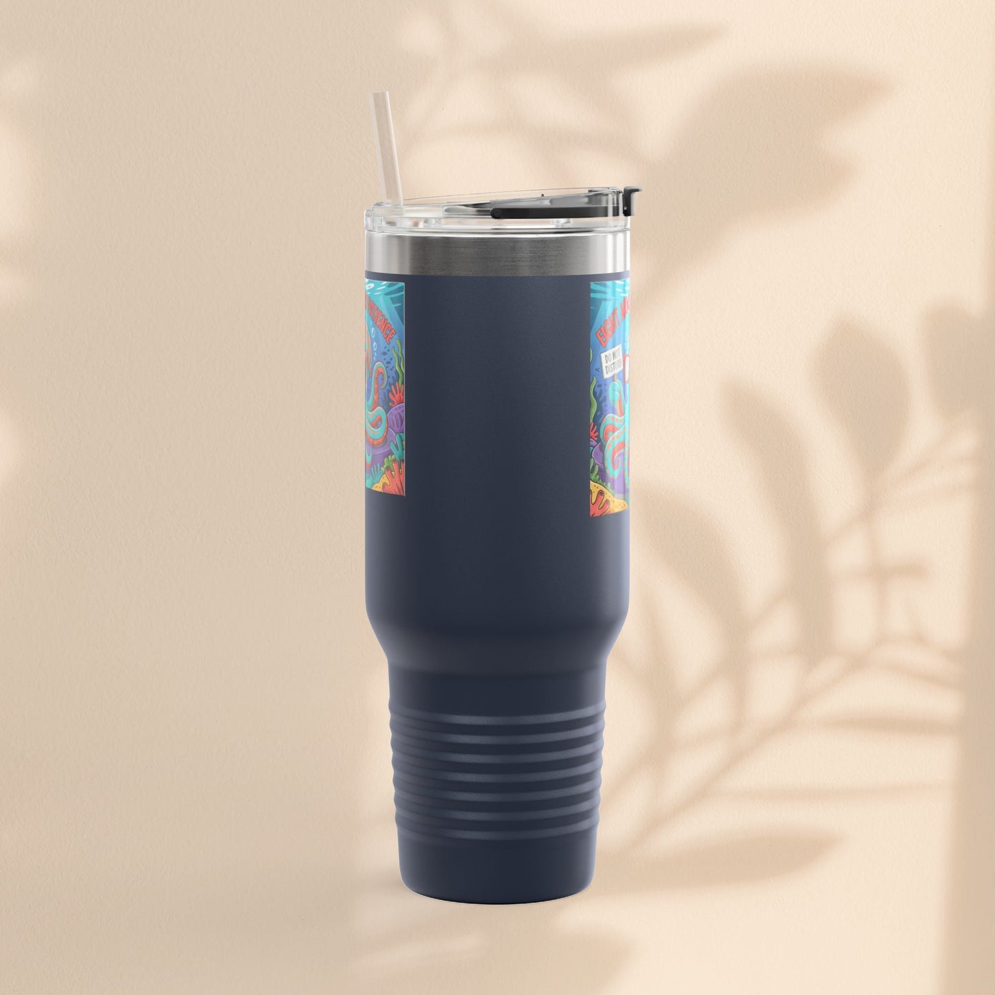 Eight Arms Zero Patience Insulated Travel Mug, 40oz
