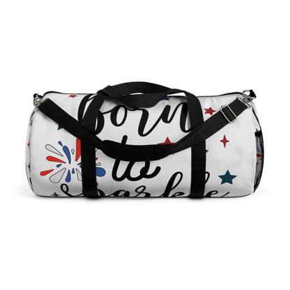 Born to Sparkle Duffel Bag – Stylish Gym and Travel Bag