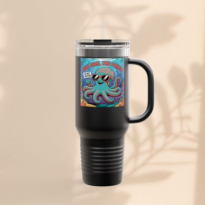 Eight Arms Zero Patience Insulated Travel Mug, 40oz