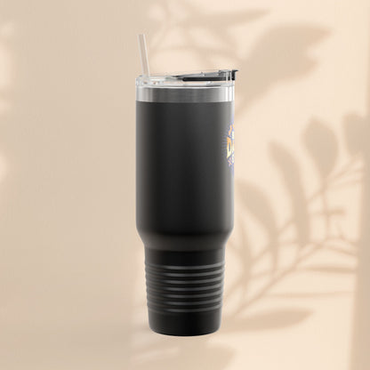 Best Daddy Ever Insulated Travel Mug - 40oz Coffee Cup for Dad's Daily Adventures