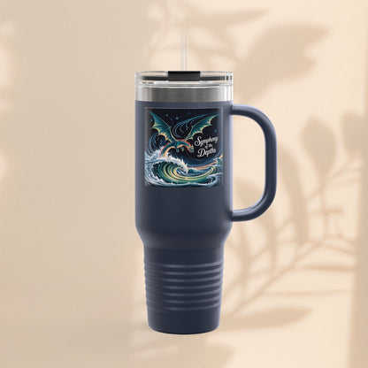 Dragon Symphony of the Depths Insulated Travel Mug, 40oz