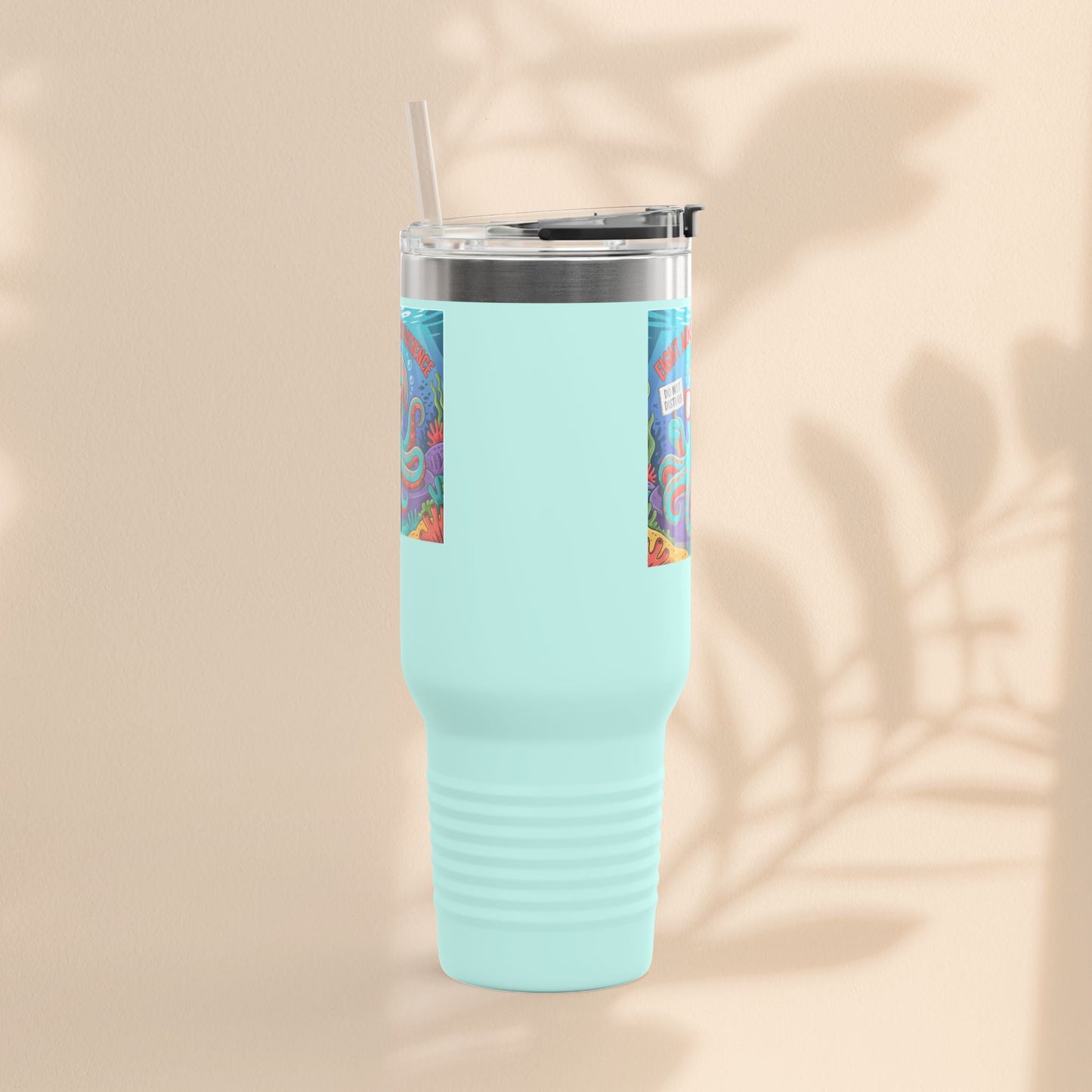 Eight Arms Zero Patience Insulated Travel Mug, 40oz