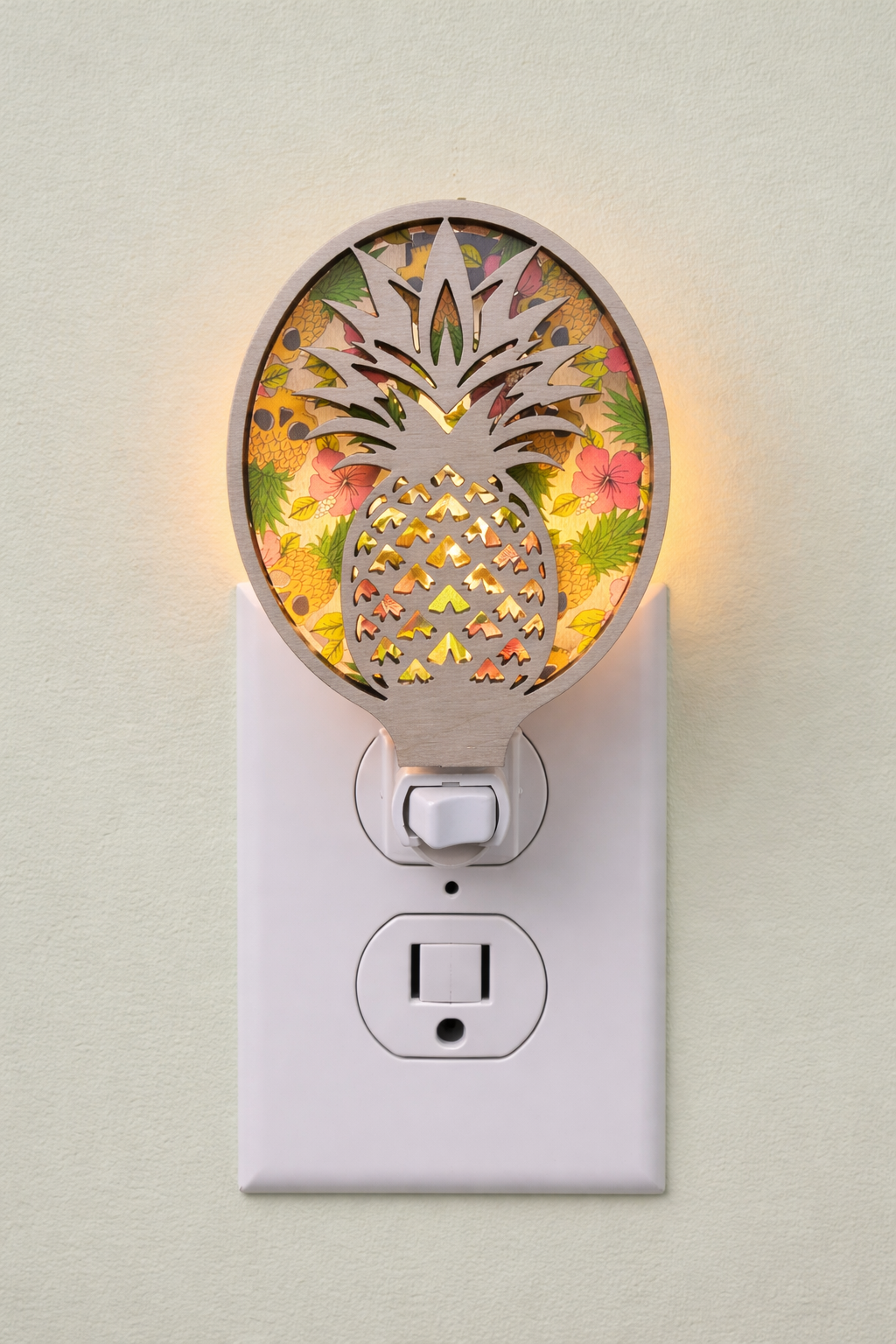 Pineapple Tropical LED Nightlight Coastal Night Light