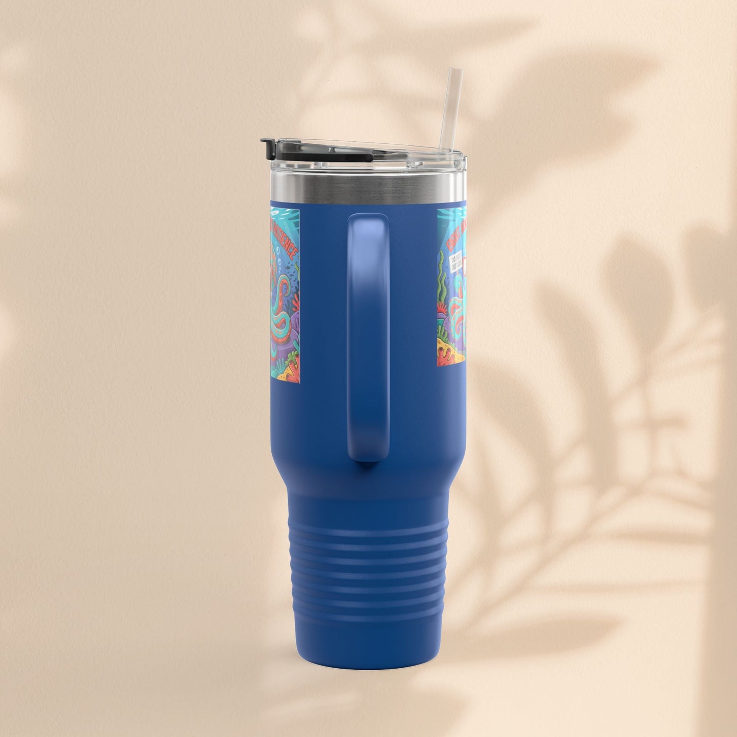 Eight Arms Zero Patience Insulated Travel Mug, 40oz